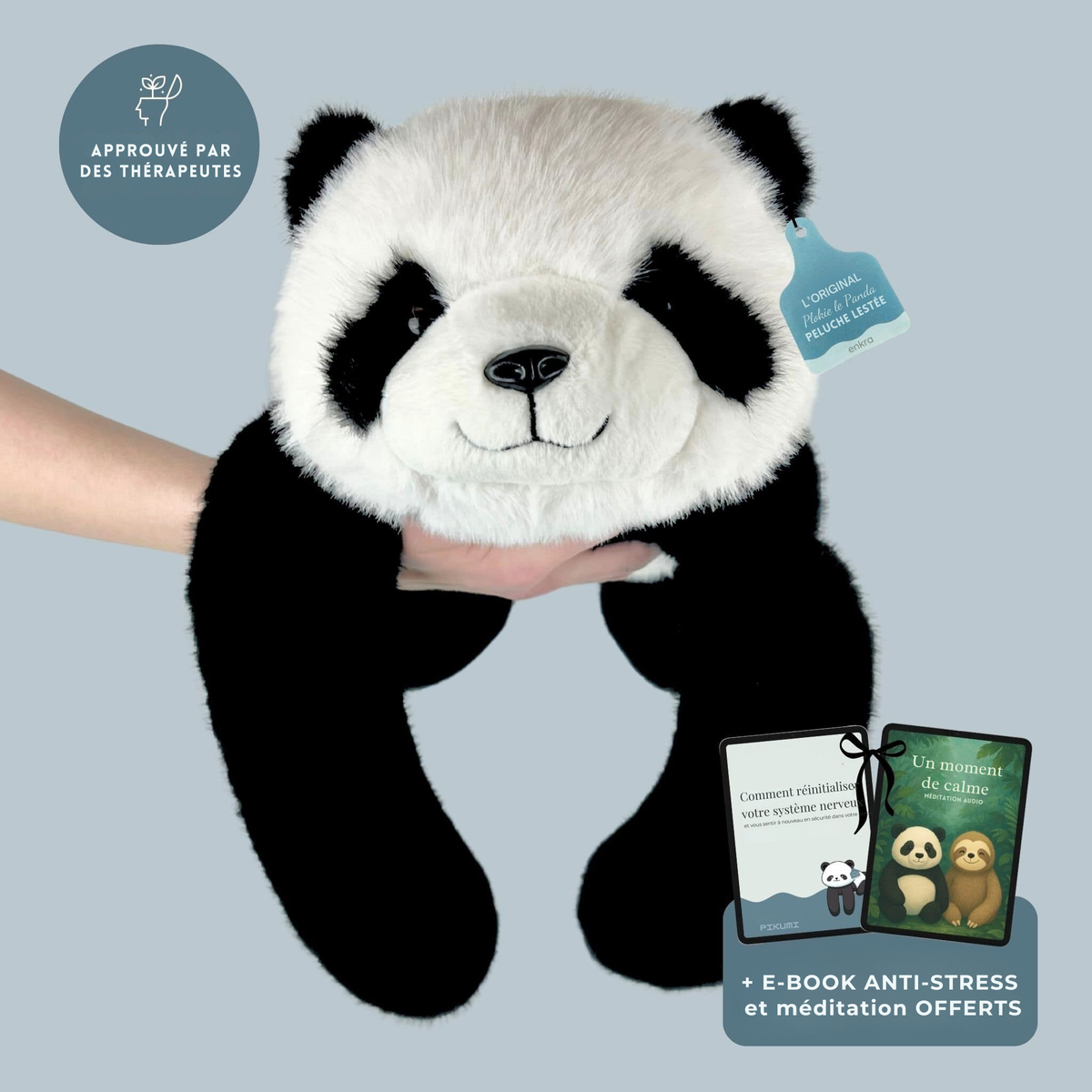 Coussin en peluche super doux, thème panda, super doux, pour filles, garçons et bébés, chauffe-mains, idéal pour les jours froids, coussin douillet et cadeau parfait Coussin en peluche super doux, thème panda, super doux, pour filles, garçons et bébés, chauffe-mains, idéal pour les jours froids, coussin douillet et cadeau parfait